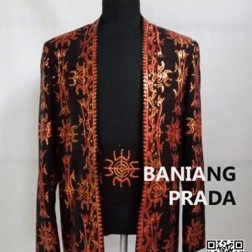 Baniang Prada hitam