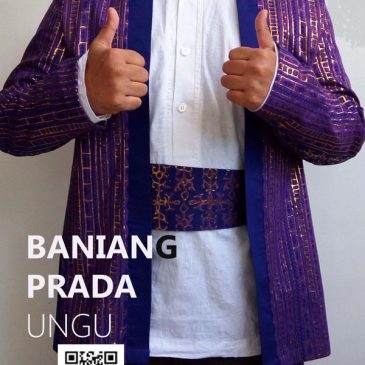 Baniang Prada ungu