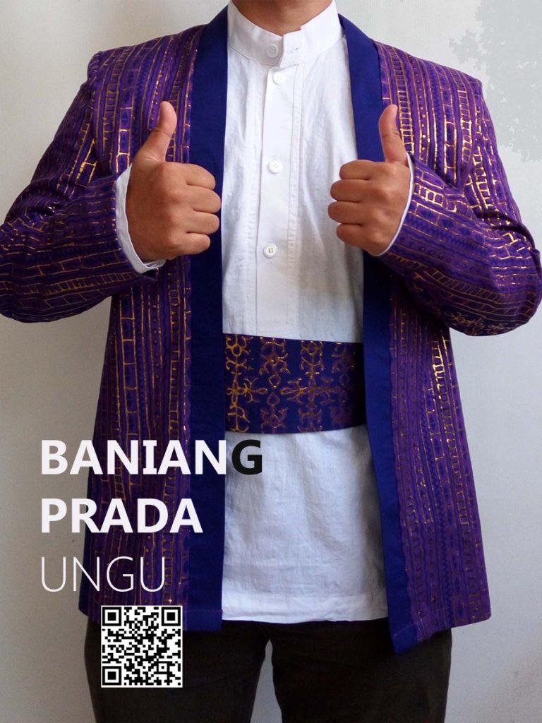 Baniang Prada ungu