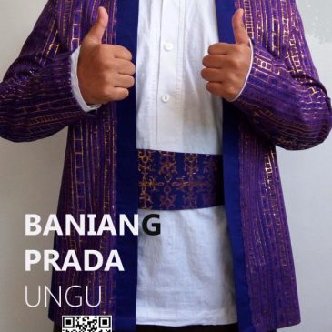 Baniang Prada ungu