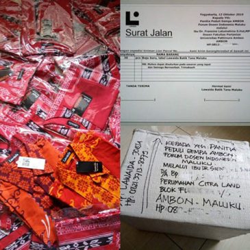 Lawaida Peduli gempa Ambon 2019