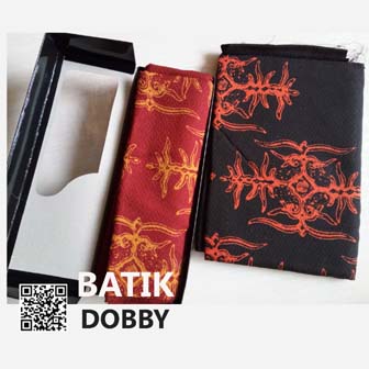 Batik bahan Dobby